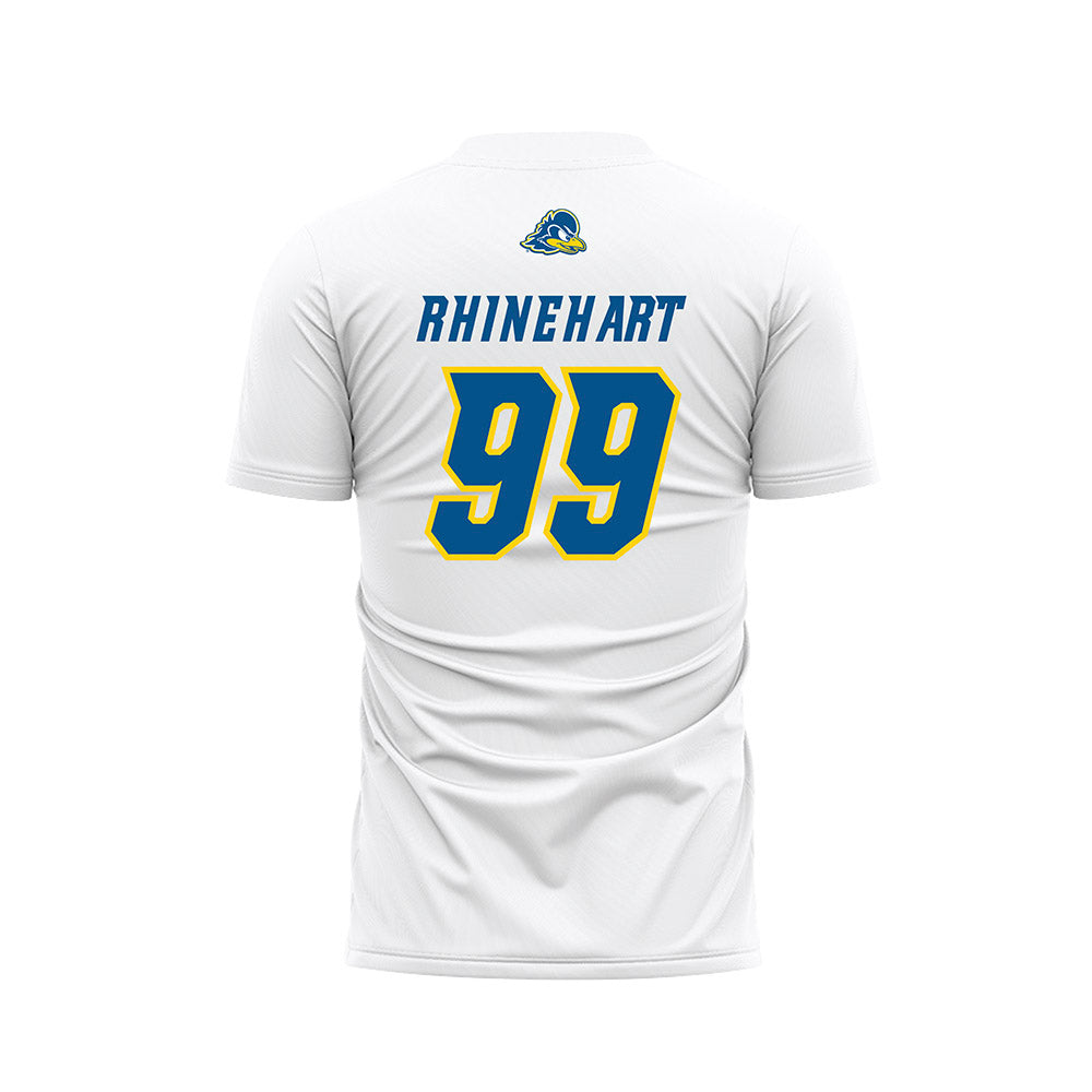 Delaware - NCAA Women's Soccer : Leah Rhinehart - White Soccer Jersey-1