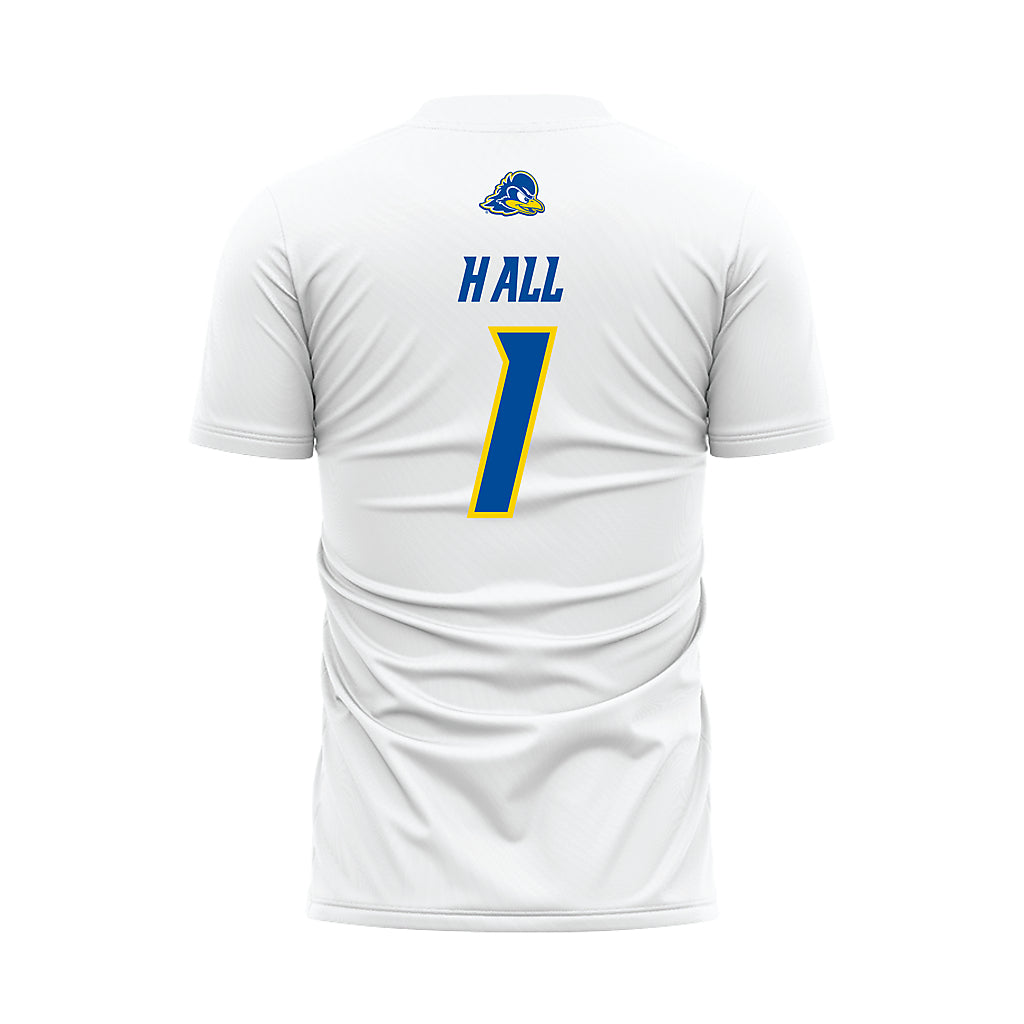Delaware - NCAA Women's Soccer : Sophia Hall - White Soccer Jersey-1