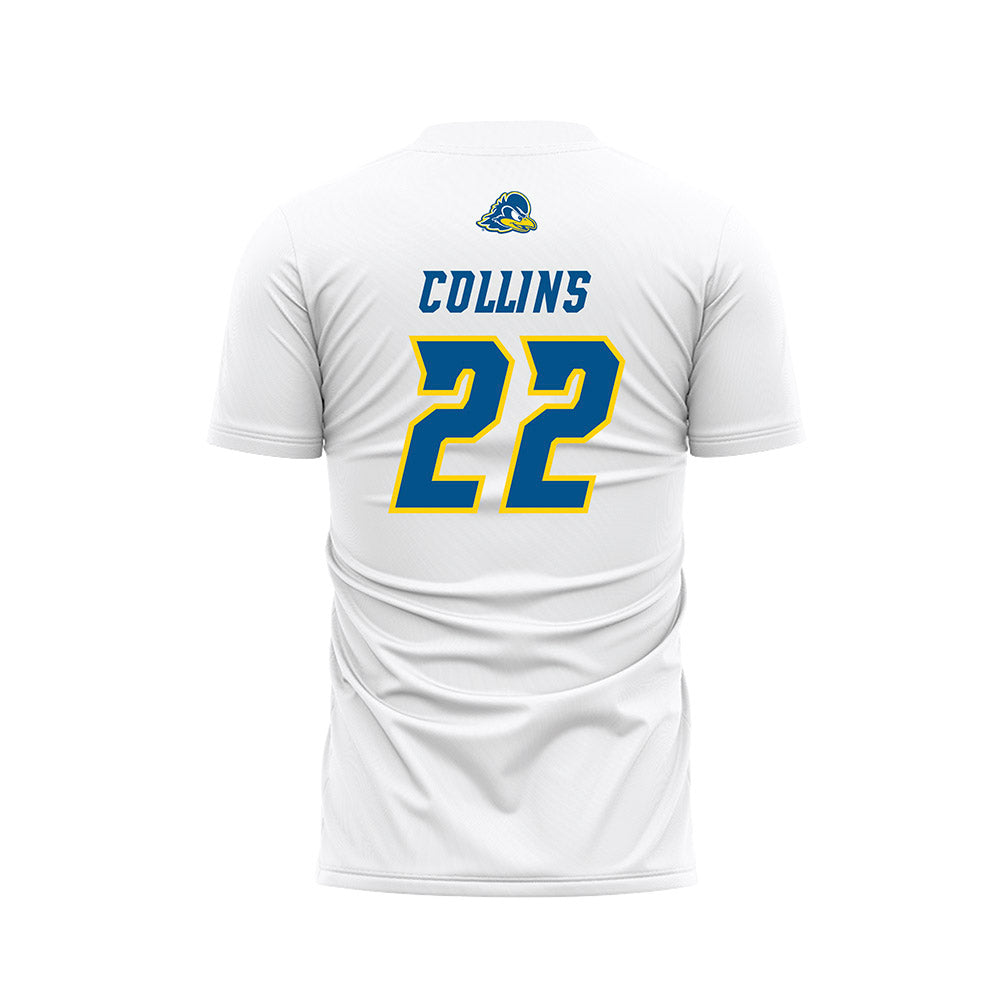Delaware - NCAA Women's Soccer : Cali Collins - White Soccer Jersey-1