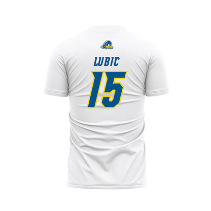 Delaware - NCAA Women's Soccer : Lilli Lubic - White Soccer Jersey-1