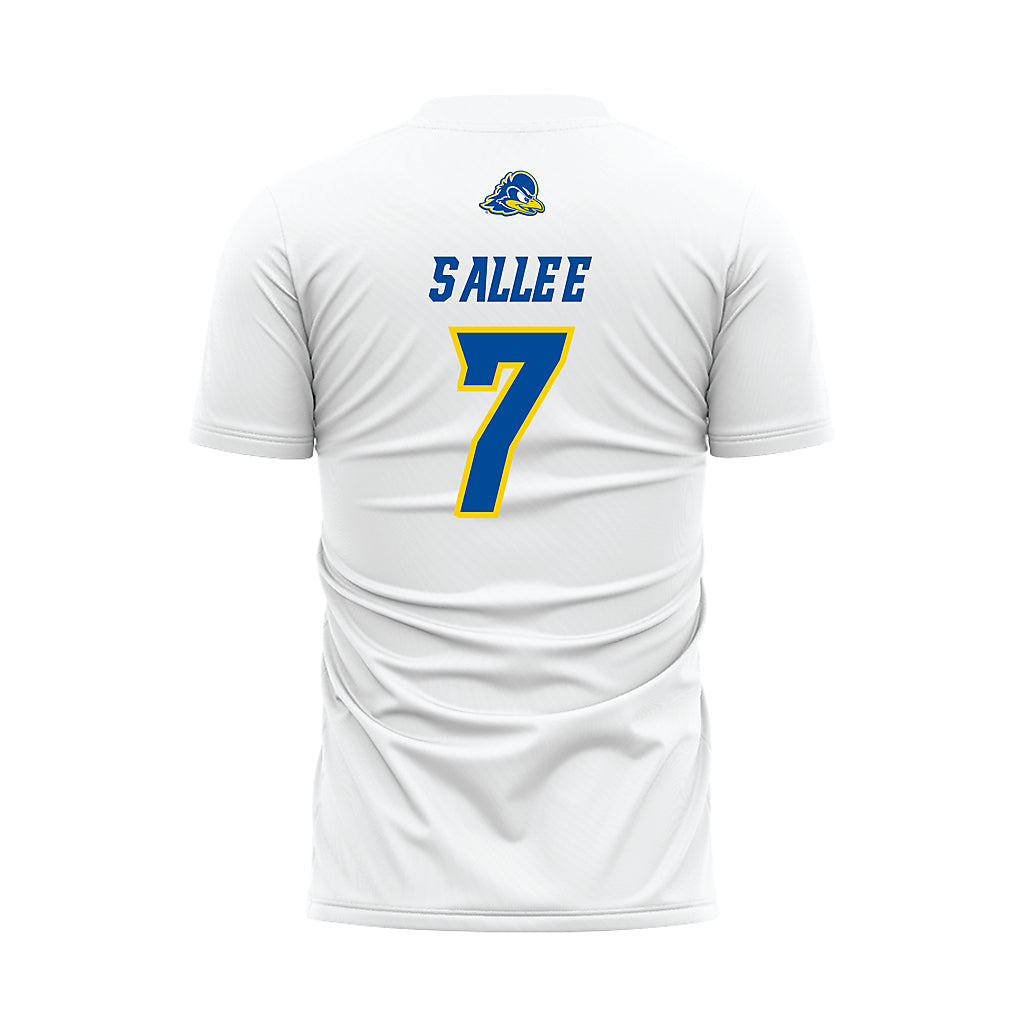 Delaware - NCAA Women's Soccer : Ava Sallee - White Soccer Jersey-1