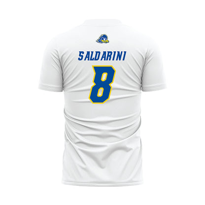 Delaware - NCAA Women's Soccer : Cassie Saldarini - White Soccer Jersey-1