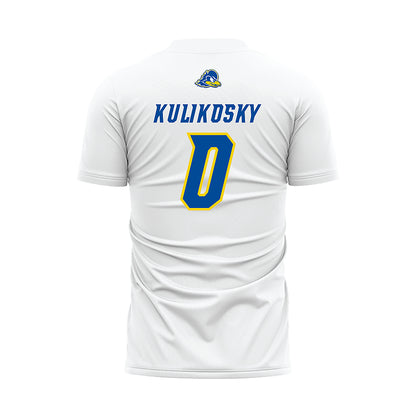 Delaware - NCAA Women's Soccer : Charlotte Kulikosky - White Soccer Jersey-1