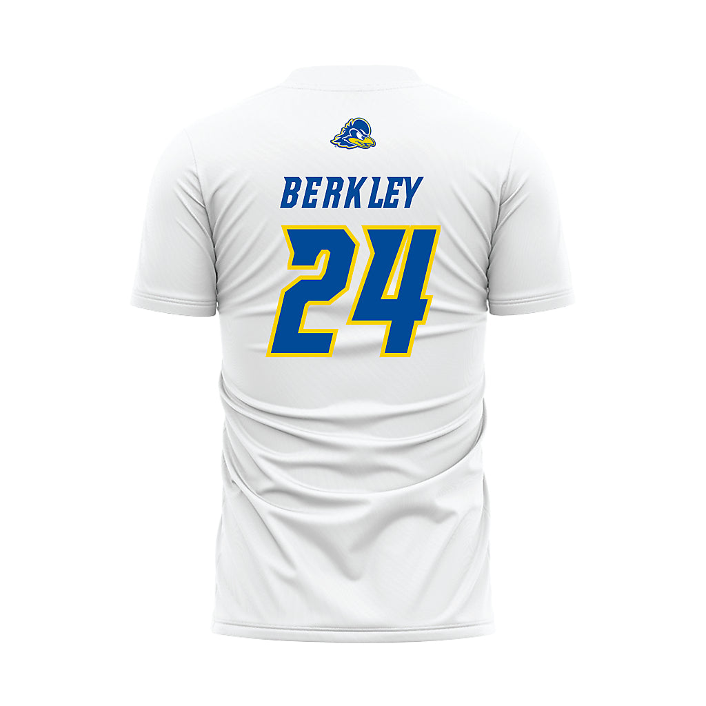 Delaware - NCAA Women's Soccer : gianna berkley - White Soccer Jersey-1