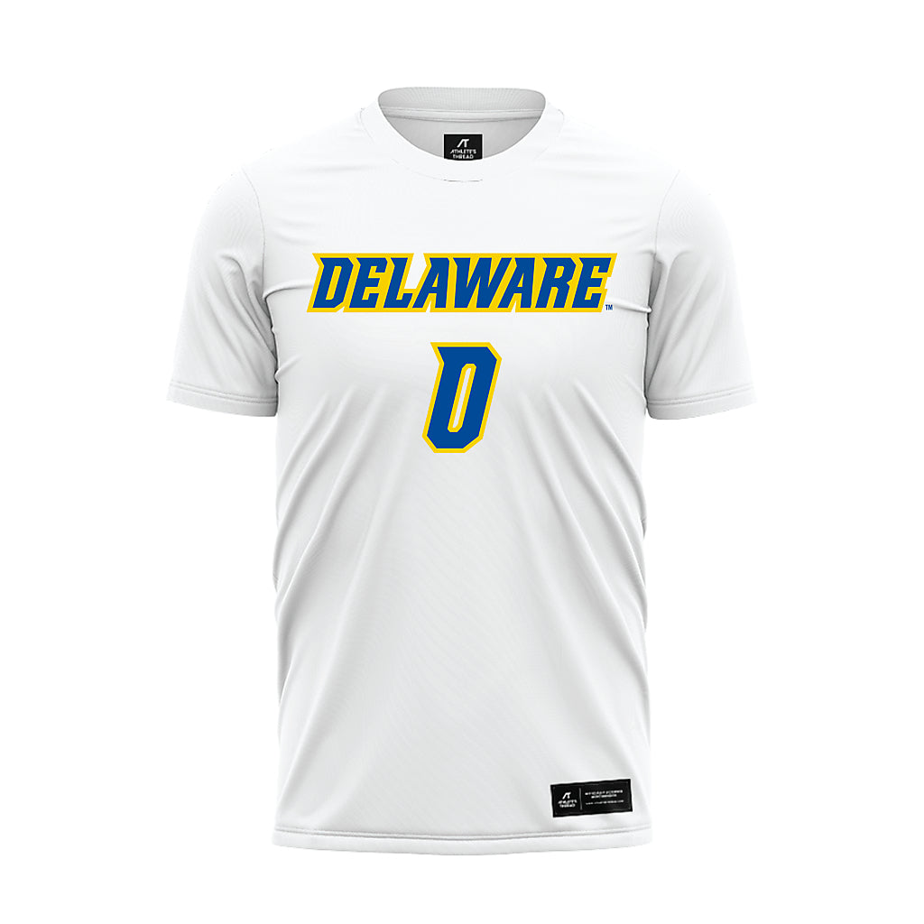Delaware - NCAA Women's Soccer : Charlotte Kulikosky - White Soccer Jersey-0
