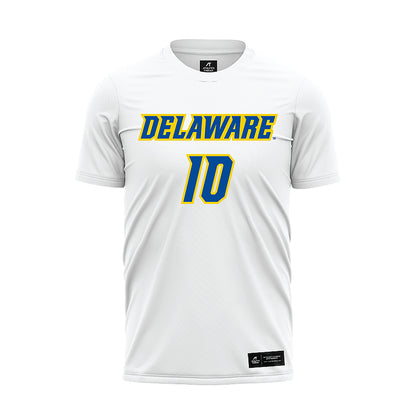 Delaware - NCAA Women's Soccer : Adiat Olaogun-Dickson - White Soccer Jersey-0