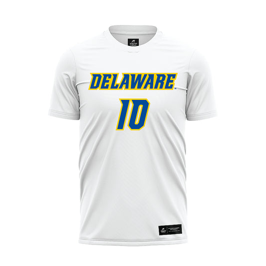 Delaware - NCAA Women's Soccer : Adiat Olaogun-Dickson - White Soccer Jersey-0