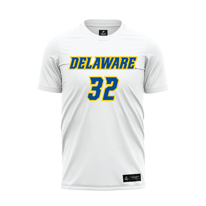 Delaware - NCAA Women's Soccer : Sophia Zeppos - White Soccer Jersey-0