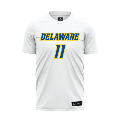 Delaware - NCAA Women's Soccer : Ava Agresti - White Soccer Jersey-0