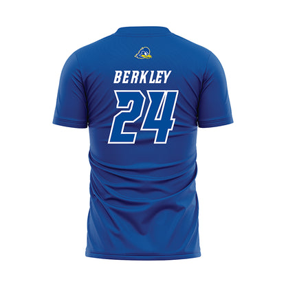 Delaware - NCAA Women's Soccer : gianna berkley - Blue Soccer Jersey-1