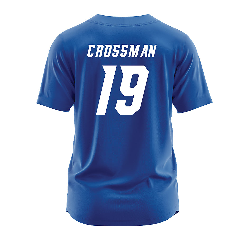 Delaware - NCAA Softball : Josie Crossman - Royal Jersey-1