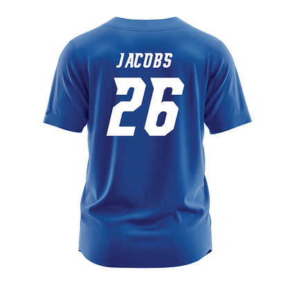 Delaware - NCAA Softball : Gracie Jacobs - Royal Jersey-1