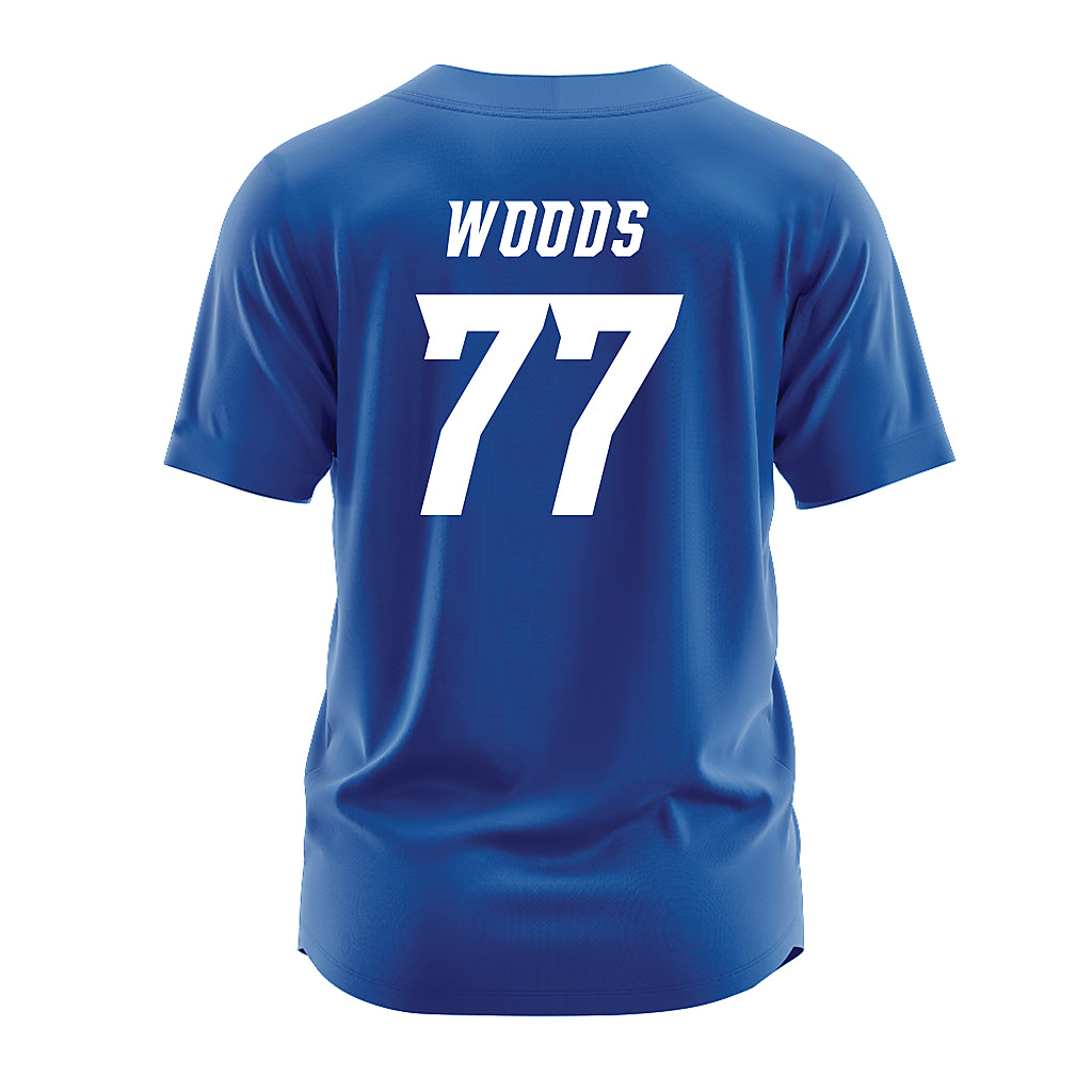 Delaware - NCAA Softball : Claire Woods - Royal Jersey-1