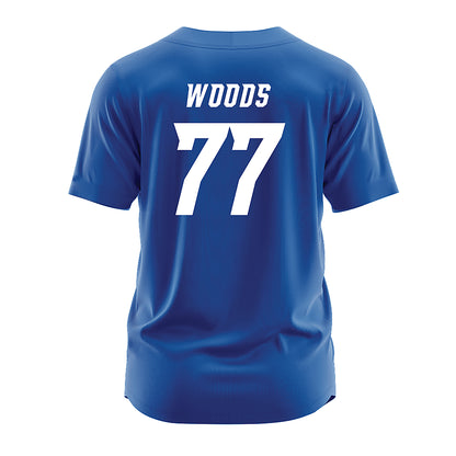 Delaware - NCAA Softball : Claire Woods - Royal Jersey-1