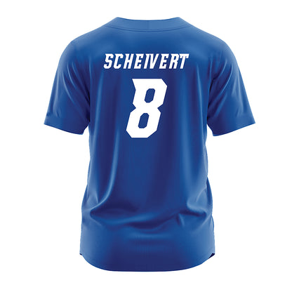 Delaware - NCAA Softball : Katie Scheivert - Royal Jersey-1