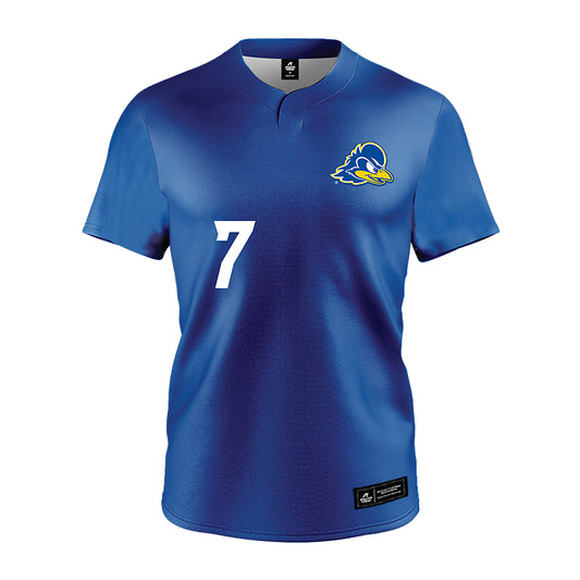 Delaware - NCAA Softball : Emma Denison - Royal Jersey-0