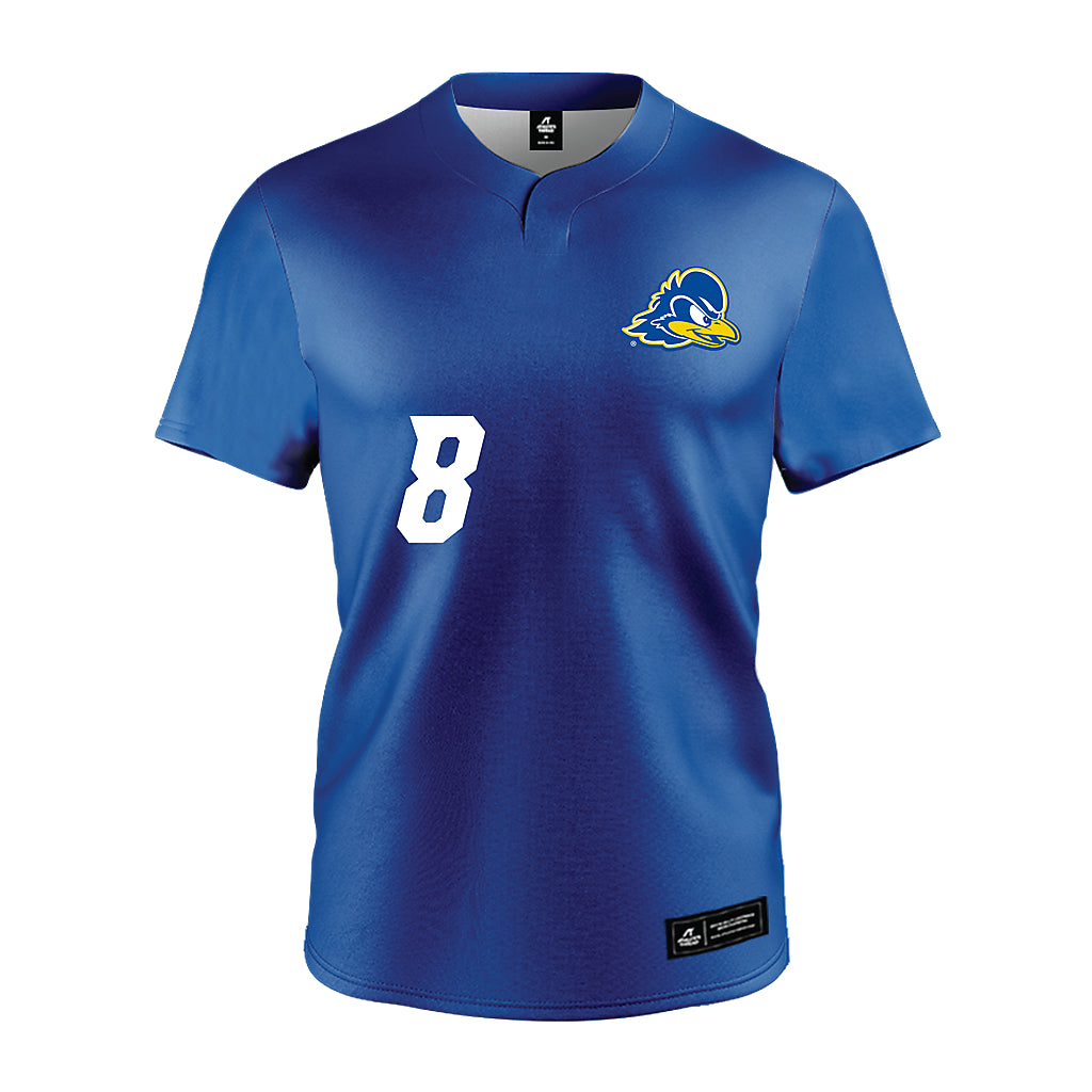 Delaware - NCAA Softball : Katie Scheivert - Royal Jersey-0