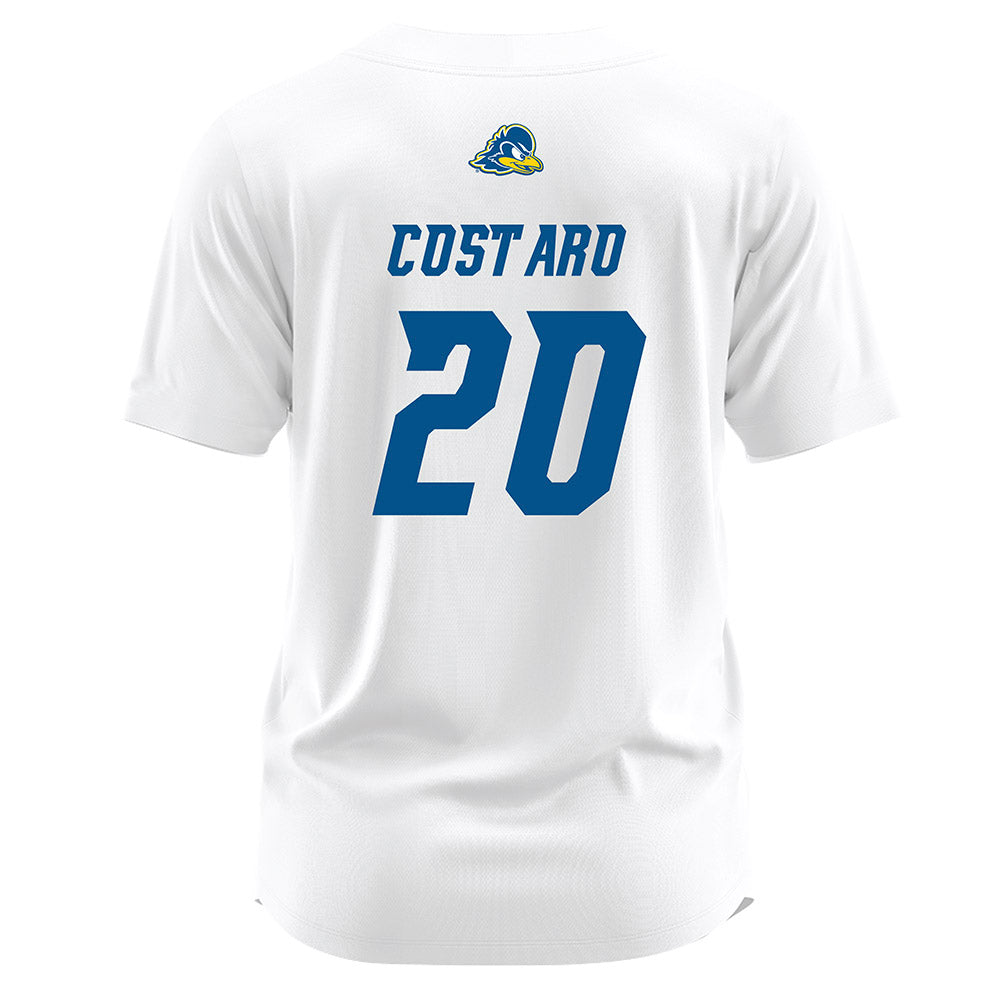 Delaware - NCAA Softball : Gianna Costaro - White Jersey-1