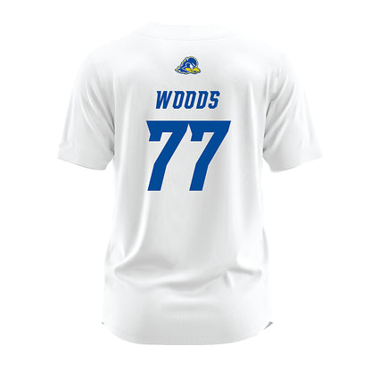 Delaware - NCAA Softball : Claire Woods - White Jersey-1