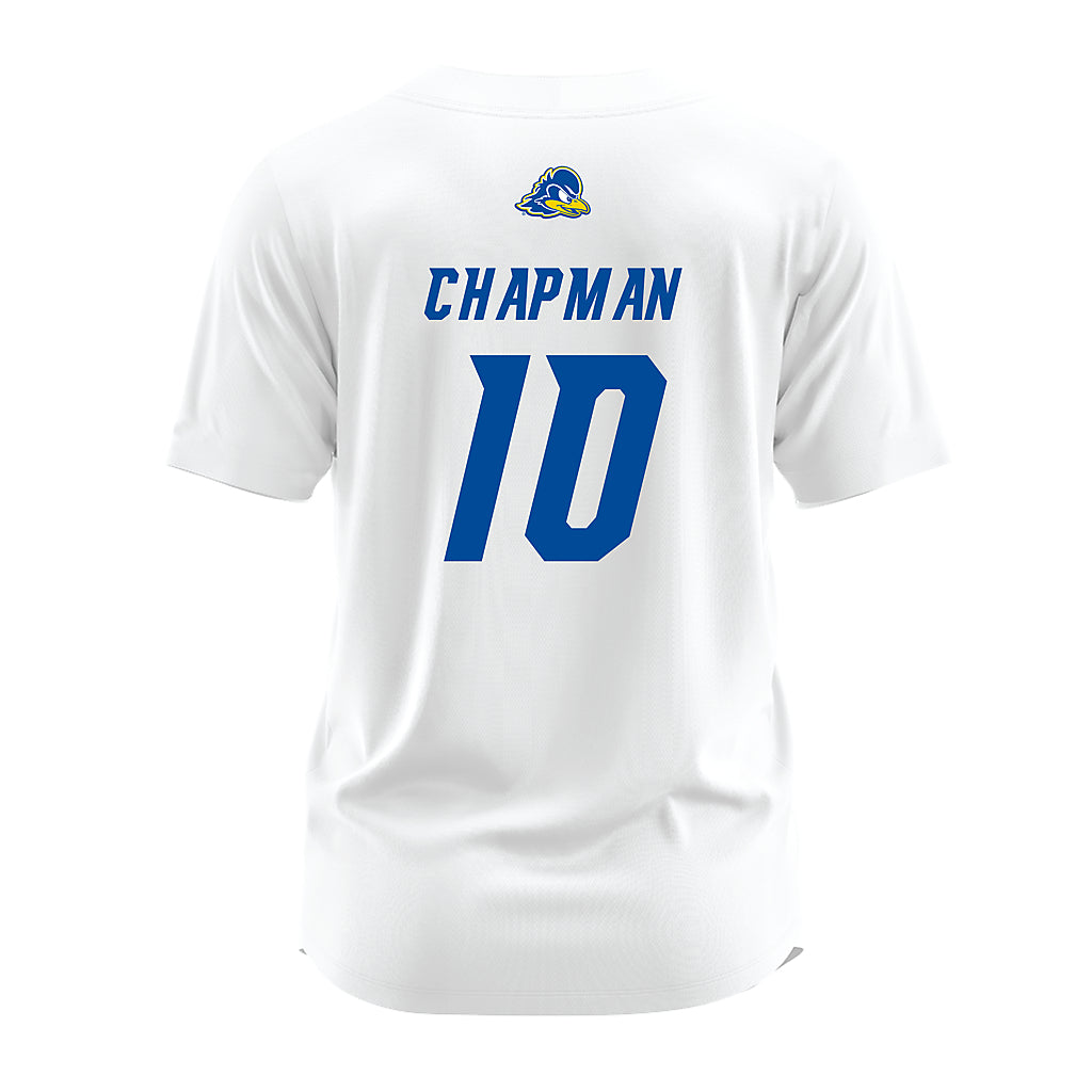 Delaware - NCAA Softball : Bridget Chapman - White Jersey-1