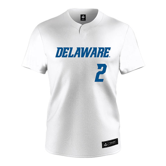 Delaware - NCAA Softball : Veronica Diomede - White Jersey-0