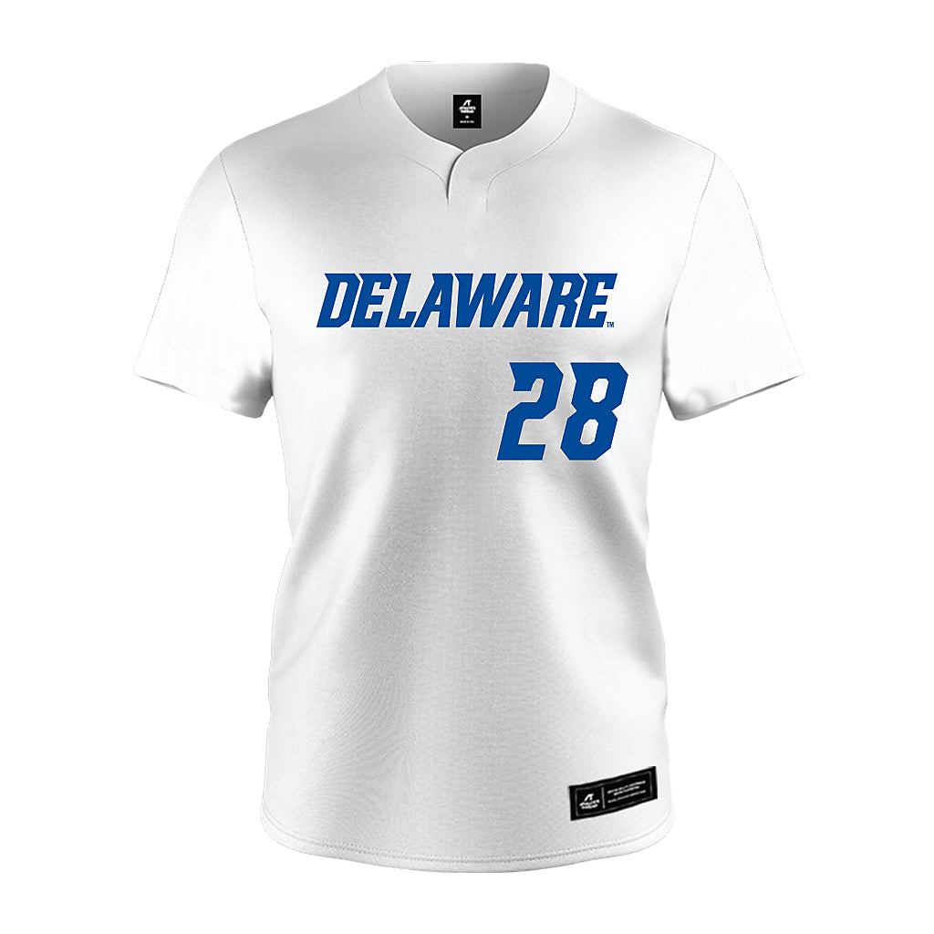Delaware - NCAA Softball : Ryleigh Thomas - White Jersey-0