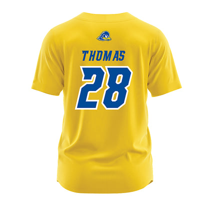 Delaware - NCAA Softball : Ryleigh Thomas - Yellow Jersey-1