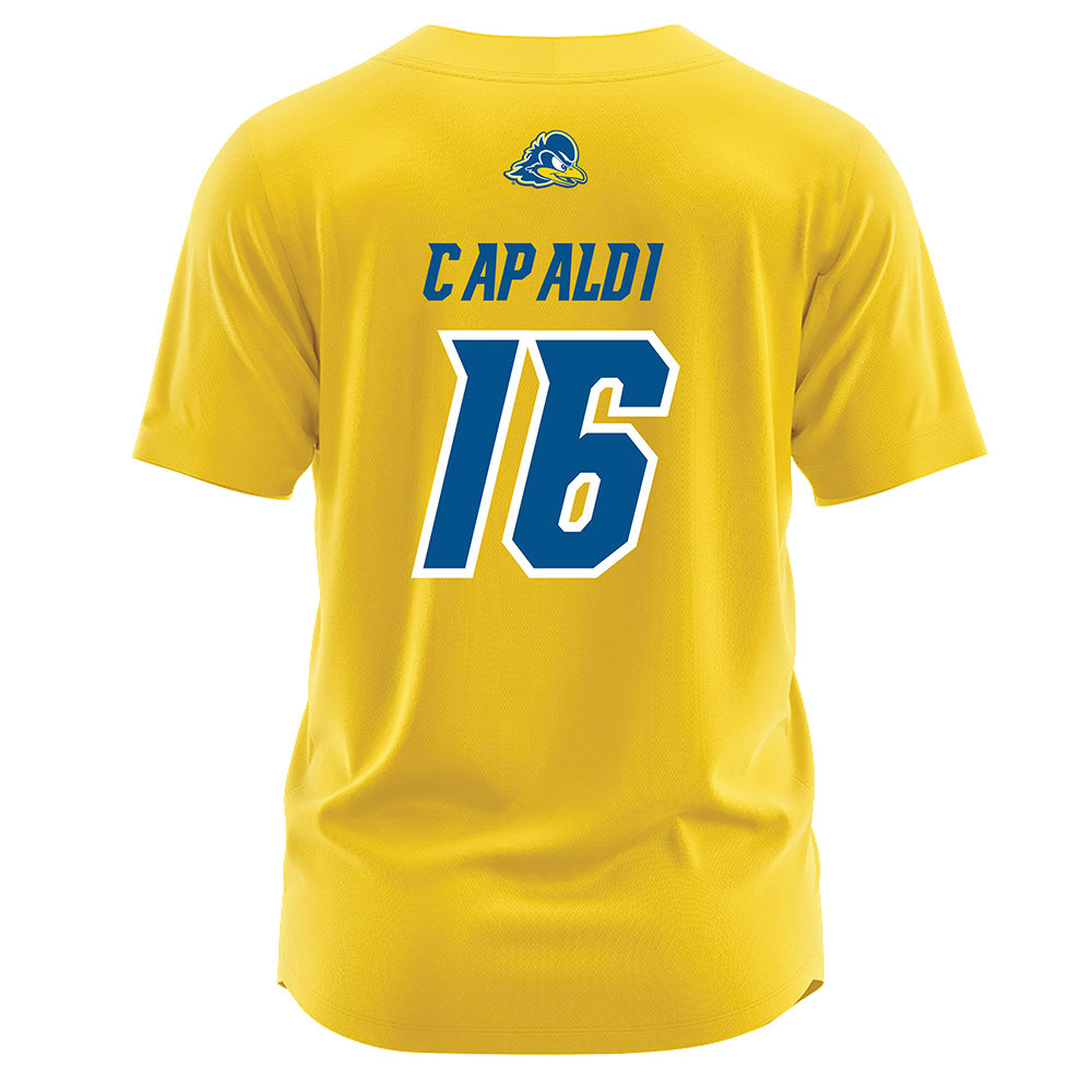 Delaware - NCAA Softball : Marlayna Capaldi - Yellow Jersey-1