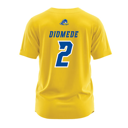Delaware - NCAA Softball : Veronica Diomede - Yellow Jersey-1