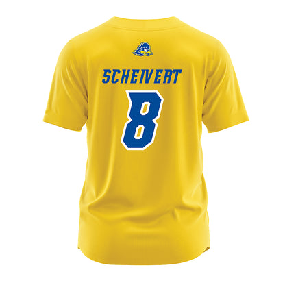 Delaware - NCAA Softball : Katie Scheivert - Yellow Jersey-1