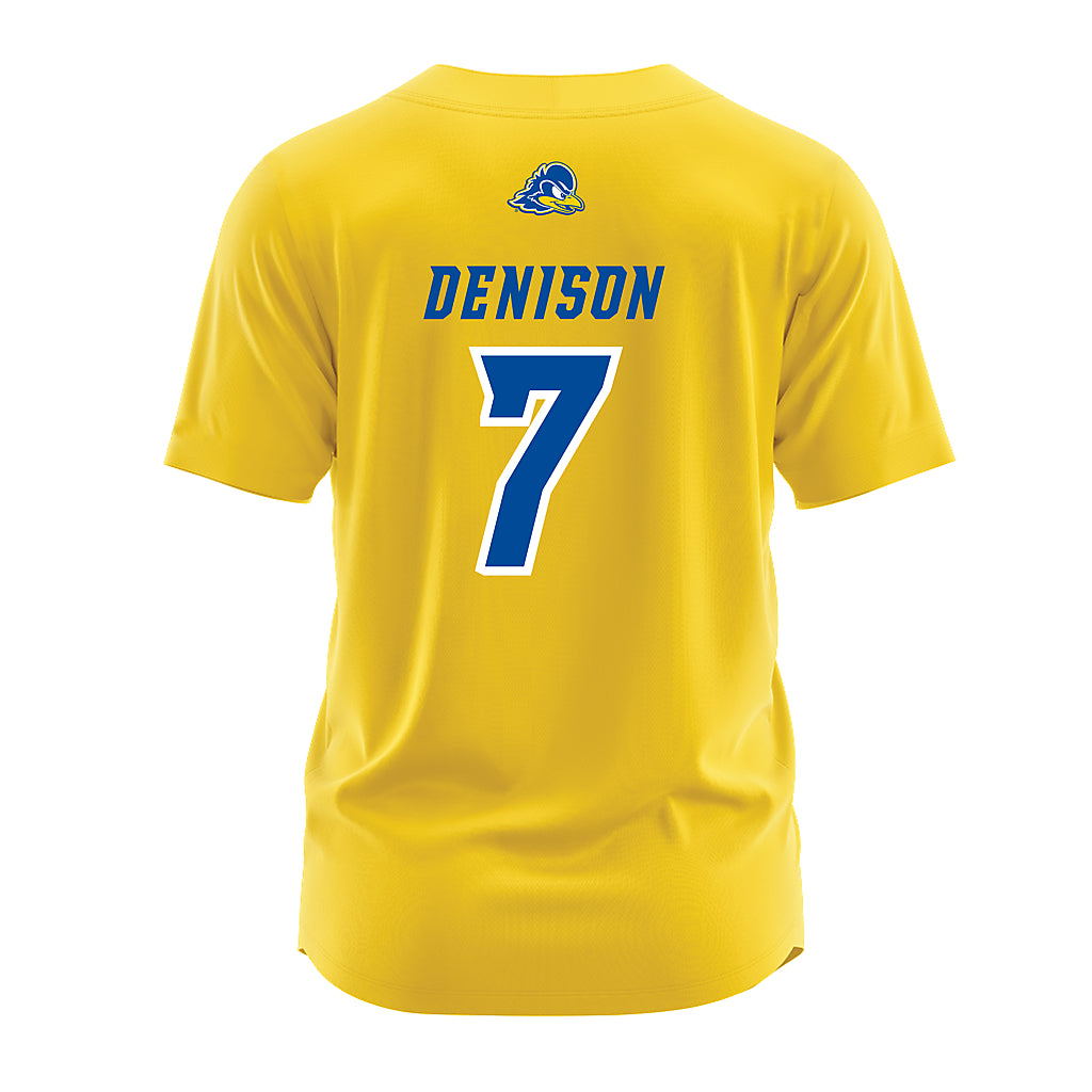Delaware - NCAA Softball : Emma Denison - Yellow Jersey-1