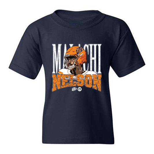 UTEP - NCAA Football : Malachi Nelson - Graphic Youth T-Shirt-0