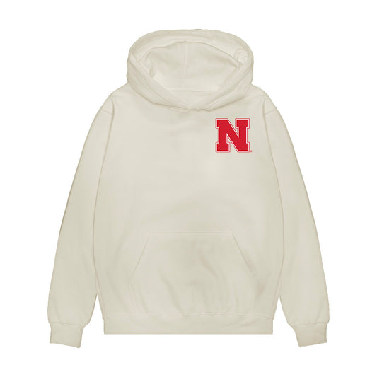 Nebraska - NCAA Women's Volleyball : Laney Choboy - Collage Premium Hooded Sweatshirt-0
