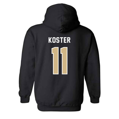PNU - NCAA Baseball : Nate Koster - Classic Shersey Hooded Sweatshirt-1
