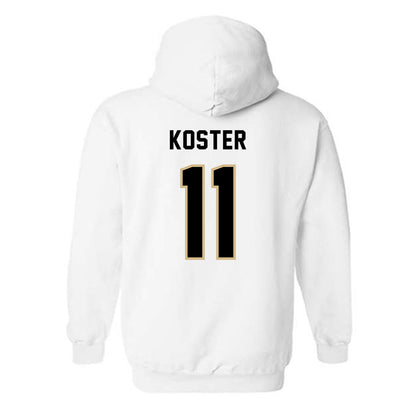 PNU - NCAA Baseball : Nate Koster - Classic Shersey Hooded Sweatshirt-1