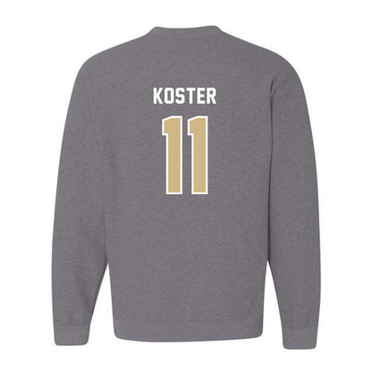 PNU - NCAA Baseball : Nate Koster - Classic Shersey Crewneck Sweatshirt-1