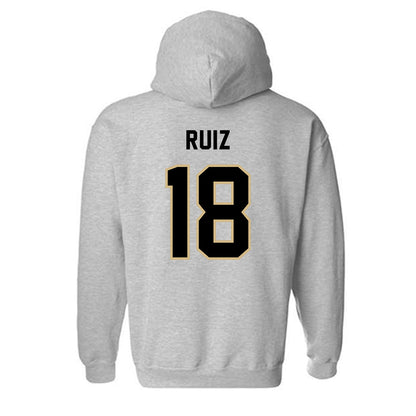 PNW - NCAA Men's Soccer : Augusto Ruiz - Classic Shersey Hooded Sweatshirt-1