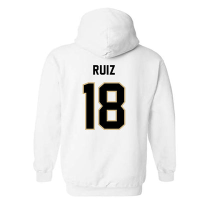 PNW - NCAA Men's Soccer : Augusto Ruiz - Classic Shersey Hooded Sweatshirt-1