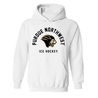 PNW - NCAA Men's Ice Hockey : Kyan Klee - Classic Shersey Hooded Sweatshirt-0