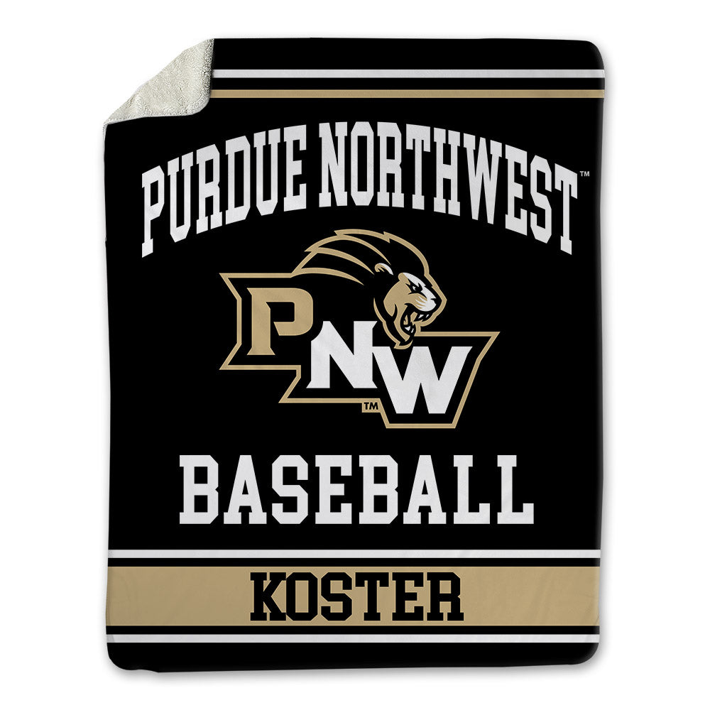 PNU - NCAA Baseball : Nate Koster - Blanket-0