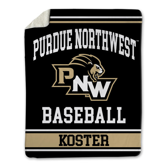 PNU - NCAA Baseball : Nate Koster - Blanket-0