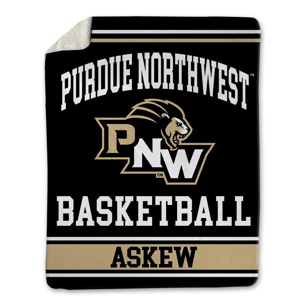 PNW - NCAA Men's Basketball : Ahlante Askew - Blanket-0