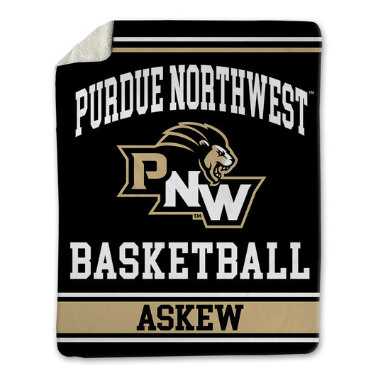 PNW - NCAA Men's Basketball : Ahlante Askew - Blanket-0