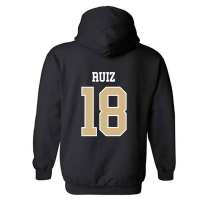 PNW - NCAA Men's Soccer : Augusto Ruiz - Classic Shersey Hooded Sweatshirt-1