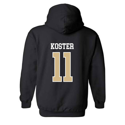 PNU - NCAA Baseball : Nate Koster - Classic Shersey Hooded Sweatshirt-1