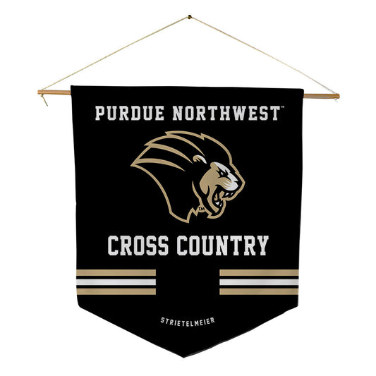 PNW - NCAA Men's Cross Country : Jalen Strietelmeier - Pennant - 18" x 21"-0