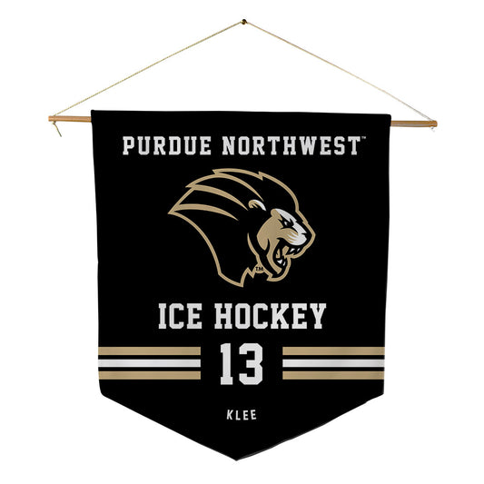 PNU - NCAA Men's Ice Hockey : Kyan Klee - Pennant - 18" x 21"-0