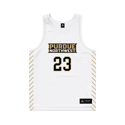 PNW - NCAA Men's Basketball : Aaiden Ashton - White Basketball Jersey-0