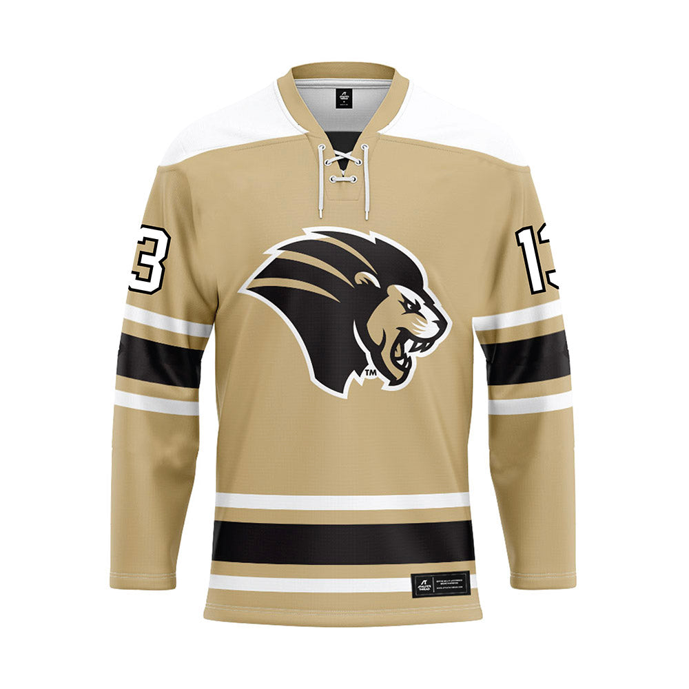 PNU - NCAA Men's Ice Hockey : Kyan Klee - Gold Hockey Jersey-0