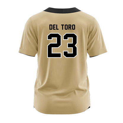 PNW - NCAA Softball : Jessy Del Toro - Gold Jersey-1